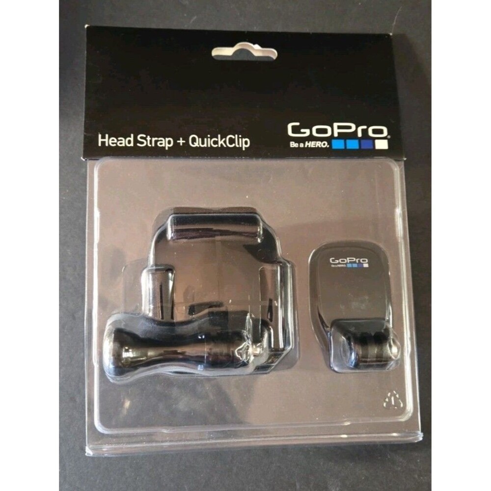 GoPro Head Strap + QuickClip Adjustable Fit For GoPro Hero Camera